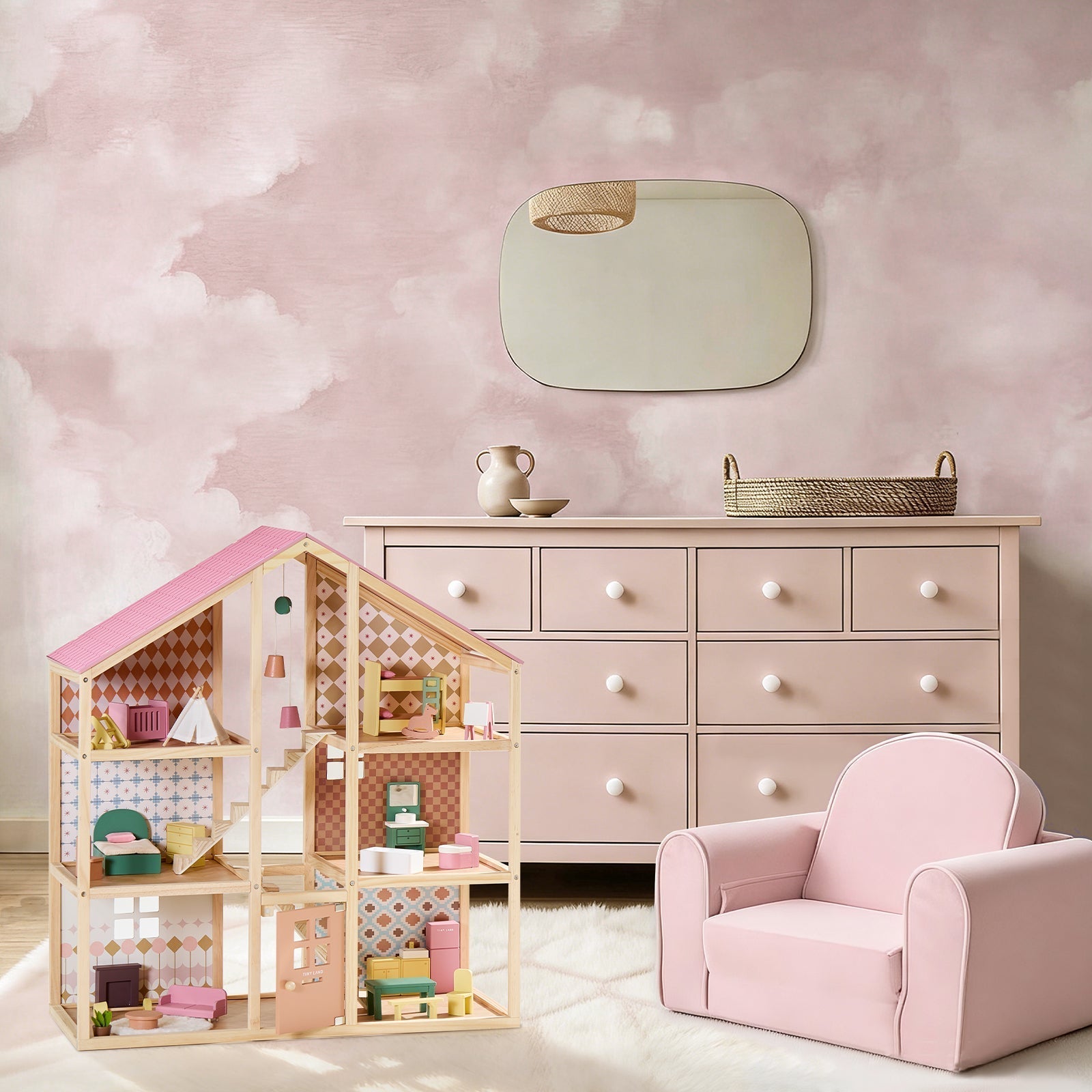 The Ultimate Wooden Dollhouse Buying Guide for Comfy Pretend Play