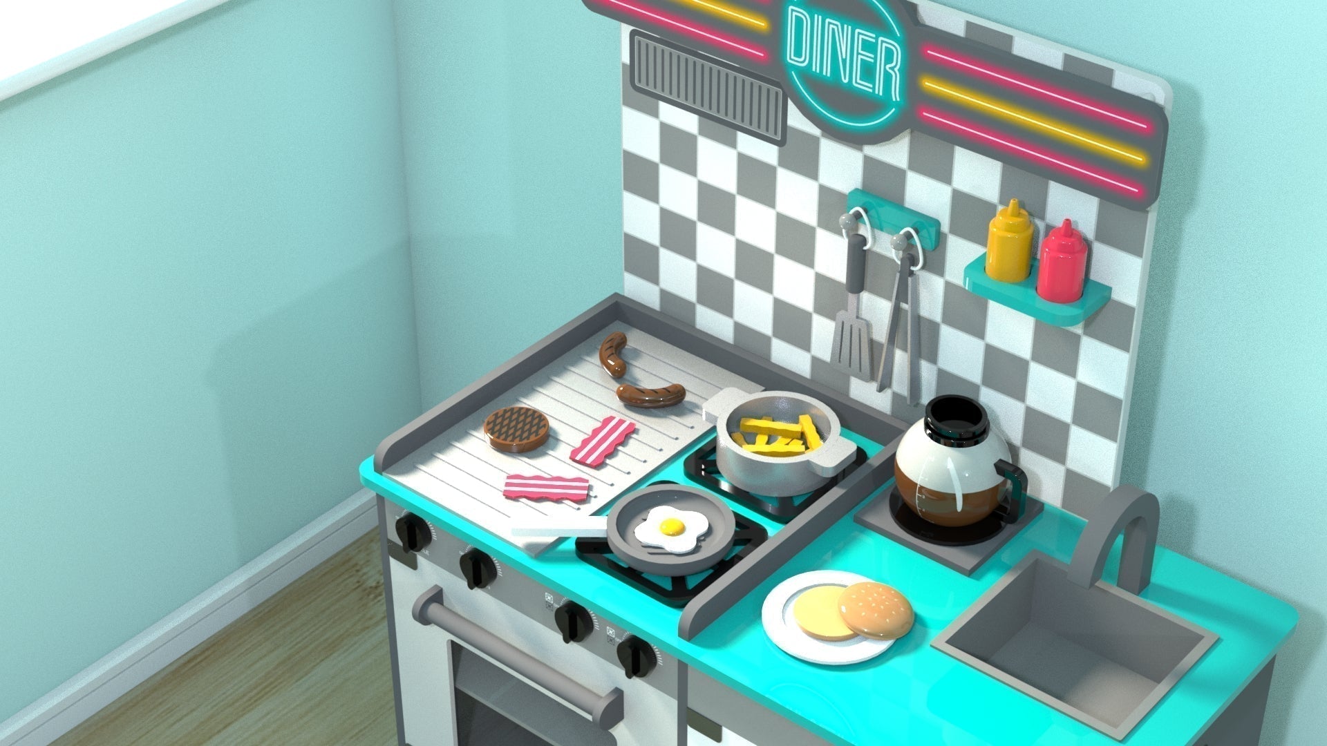 What Are the Benefits of Wooden Toy Kitchen Sets for Kids? - Tiny Land INC