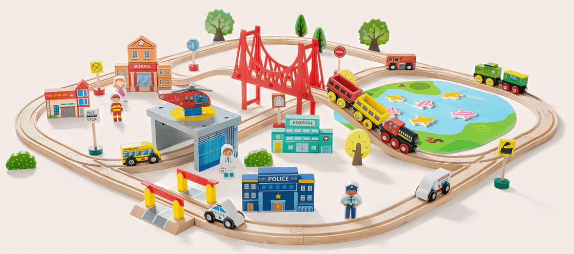 Which Wooden Train Sets Are Compatible? - Tiny Land INC