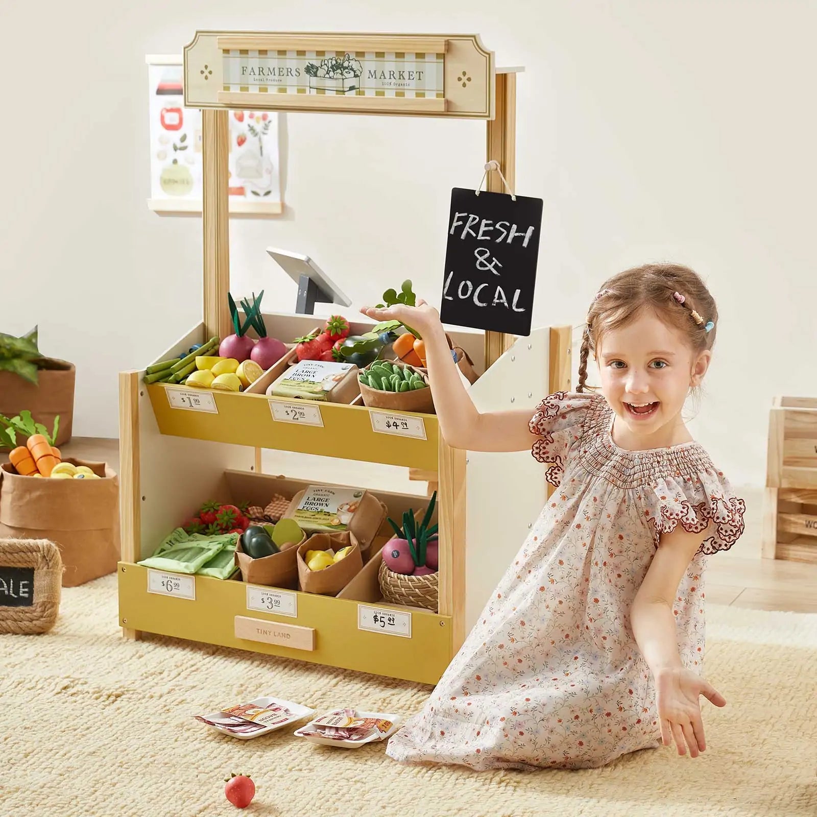 National Garden Month: How to Help Toddlers Explore Where Food Comes From Through Play