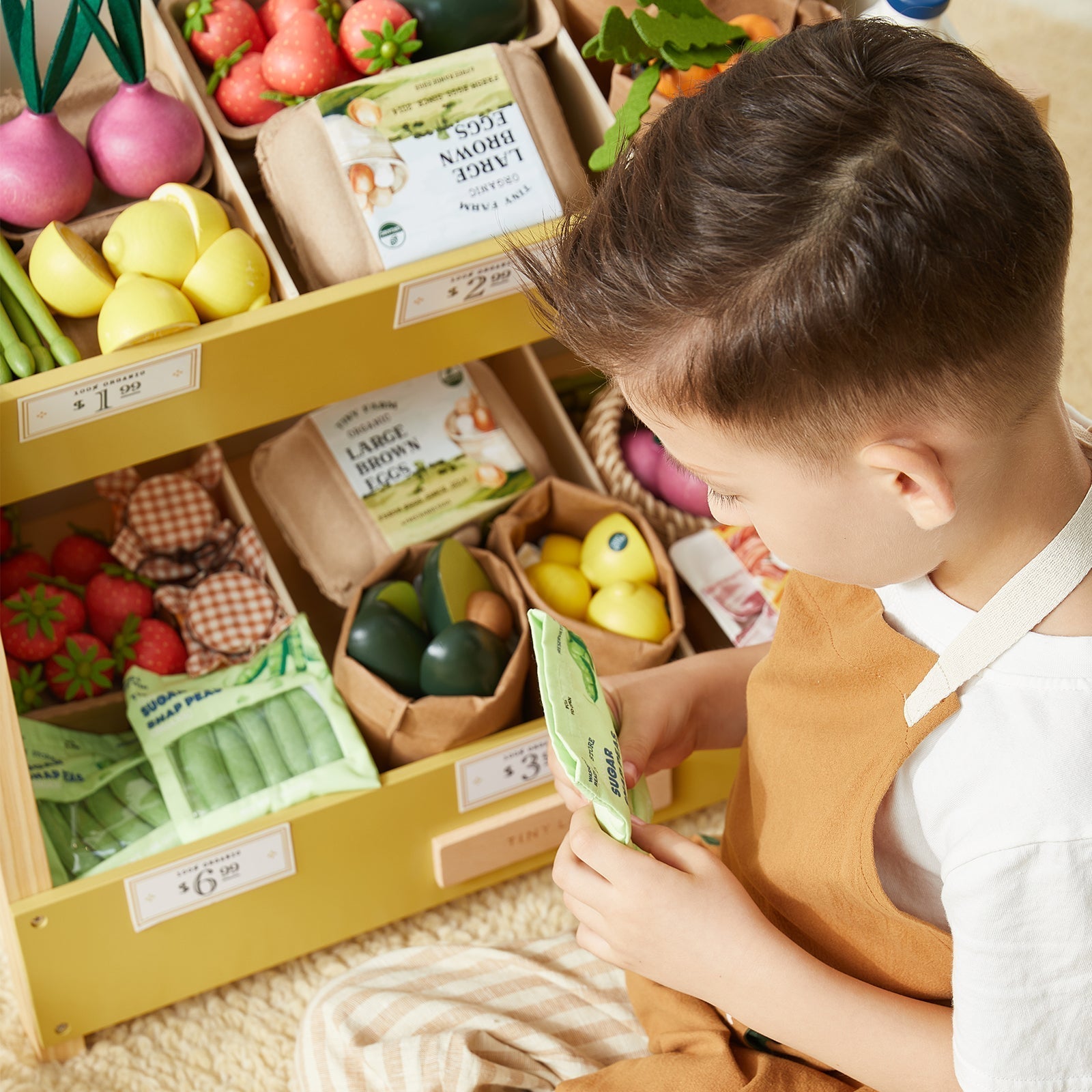 Wooden Play Food vs. Plastic Play Food: Which Is Better for Kids?