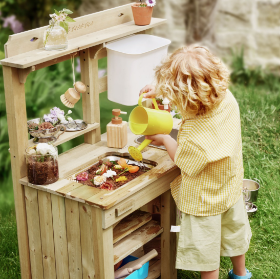 Spring Backyard Day: Creative Outdoor Play with Tiny Land Toys