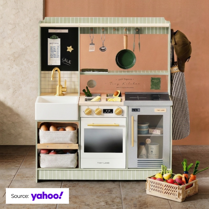 Tiny Land BistroSwitch Play Kitchen Featured by Yahoo Finance