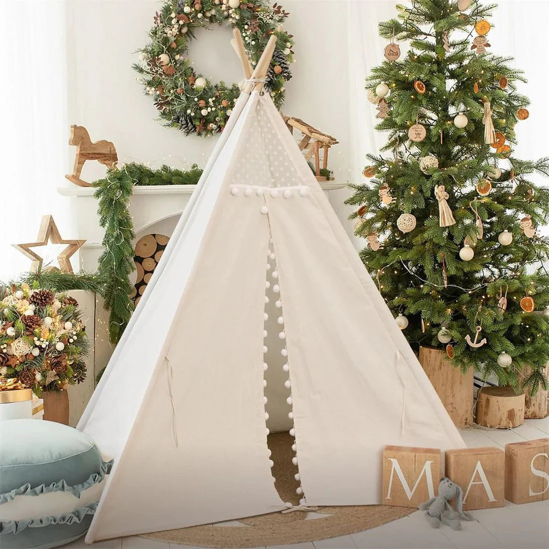 How to make a play tent at home - Tiny Land INC