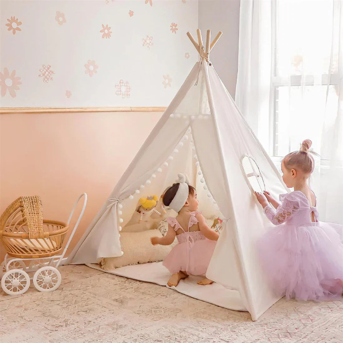 How to Set Up a Dreamy Playroom Reading Nook with Play Tents