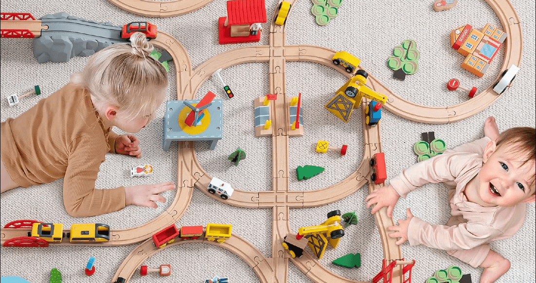 What is The Best Quality Wooden Train Set - Tiny Land INC