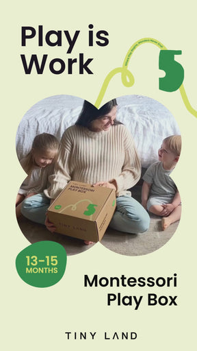 Tiny Land® Montessori Toys for Toddlers (13–15 Months)