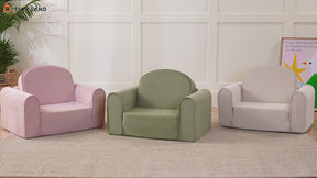 Tiny Land® GentleSnug Kid Chair - Sage