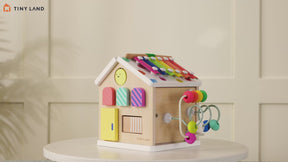 Tiny Land® Cottage Activity Cube - Morandi